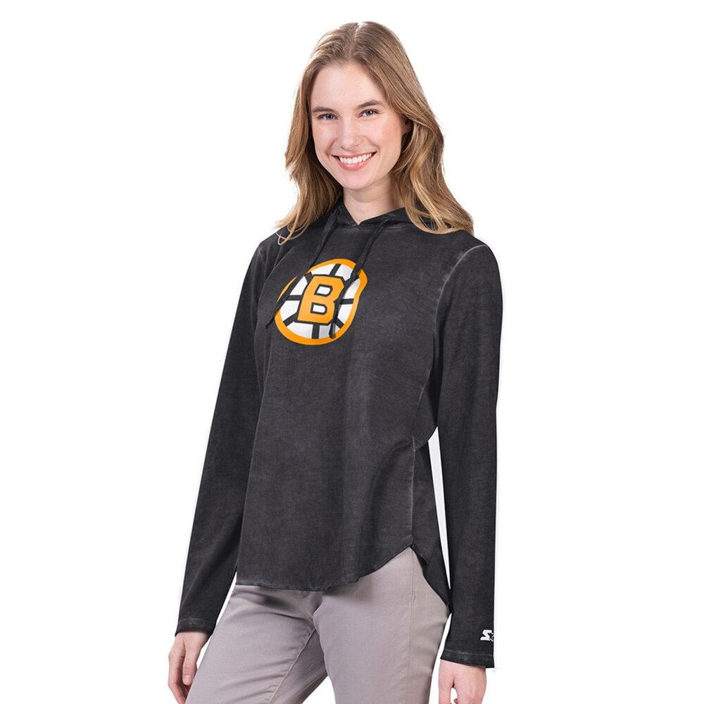 Bruins Ladies Starter Wishbone Pullover Hood
